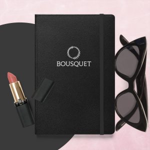 Hardcover bound notebook