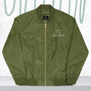 Premium recycled bomber jacket